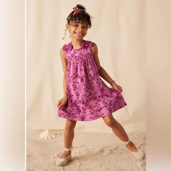 NWT Matilda Jane Enchanted Garden Clearwater Knit Cotton Swing Dress size 2 - Picture 1 of 2